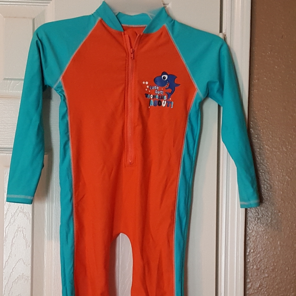 Boy's Cute Shark Swimwear